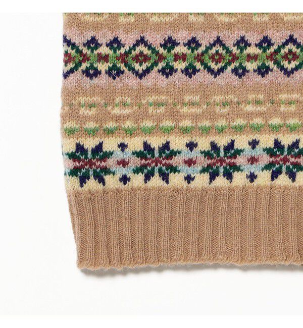 BEAMS PLUS「【別注】Jamieson&rsquo;s / Fairsile V-Neck Knit Vest」|ニット・セーター|