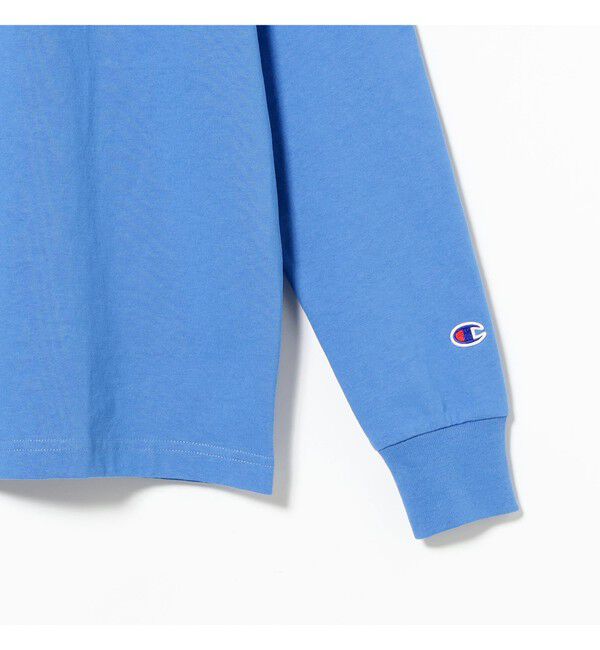 BEAMS「【別注】Champion / フェイク レイヤード ロングスリーブ Tシャツ」|Tシャツ・カットソー|