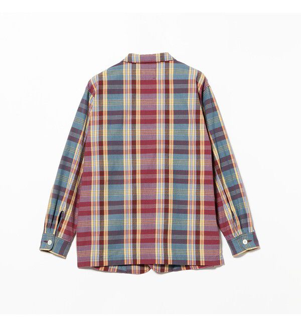 BEAMS PLUS「4B Cuffs Jacket Heavy Madras」|テーラードジャケット|