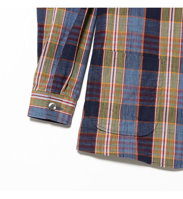 BEAMS PLUS「4B Cuffs Jacket Heavy Madras」|テーラードジャケット|