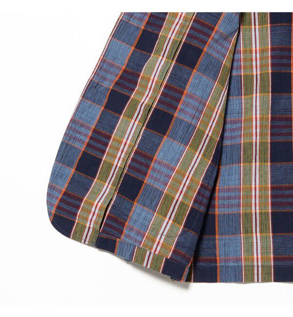 BEAMS PLUS「4B Cuffs Jacket Heavy Madras」|テーラードジャケット|