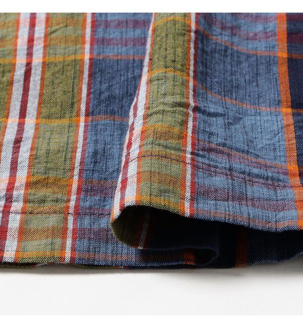 BEAMS PLUS「4B Cuffs Jacket Heavy Madras」|テーラードジャケット|