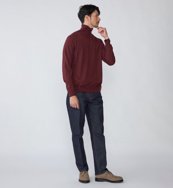 SHIPS「YCHAI: ロブスト ローデニム パンツ」|デニム|