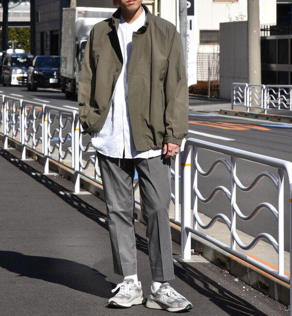 SHIPS any「【SHIPS any別注】HINSON: ショート モンスター ブルゾン 24SS ◇」|ブルゾン・スタジャン|