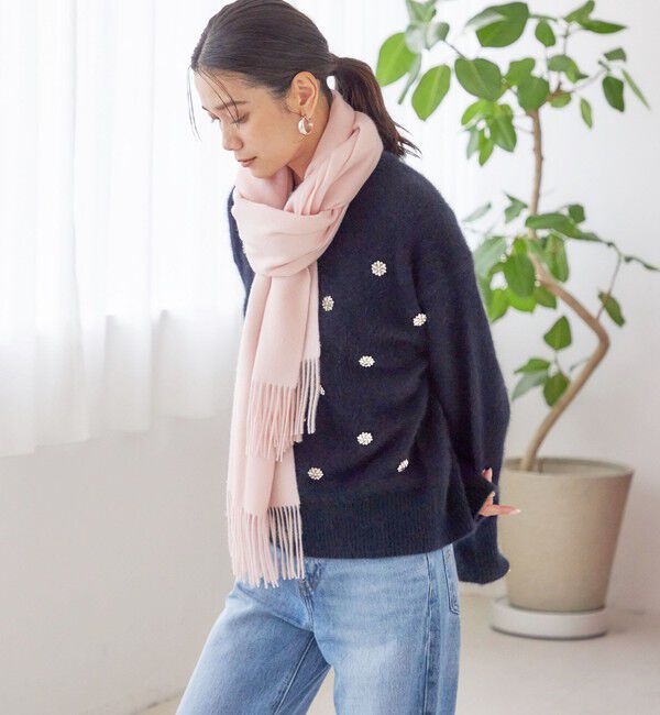 SHIPS for women「ソリッド カシミヤ ストール」|ストール|