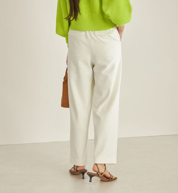 SHIPS for women「〈手洗い可能〉2タック ジョーゼット テーパード パンツ ◇ 」|その他|