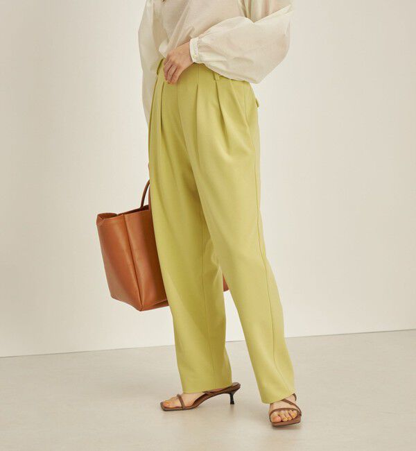 SHIPS for women「〈手洗い可能〉2タック ジョーゼット テーパード パンツ ◇ 」|その他|