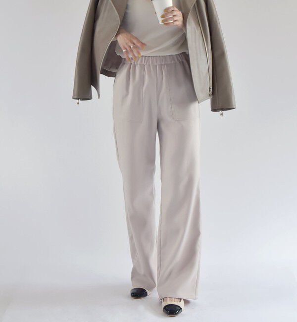 quaranciel「quaranciel:〈洗濯機可能〉イージー フレア パンツ」|その他|