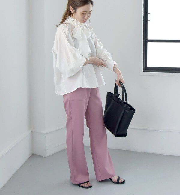 quaranciel「quaranciel:〈洗濯機可能〉イージー フレア パンツ」|その他|