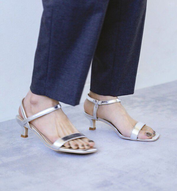 quaranciel「quaranciel: ストラップ ヒール サンダル」|サンダル|