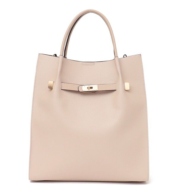 SHIPS any「《一部追加予約》SHIPS any: A4 メタル フィッティング トート バッグ」|トートバッグ|