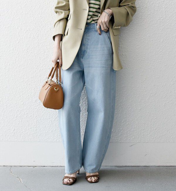 SHIPS any「SHIPS any:〈洗濯機可能〉コクーンペインター デニムパンツ［SHIPS any DENIM］」|デニム|