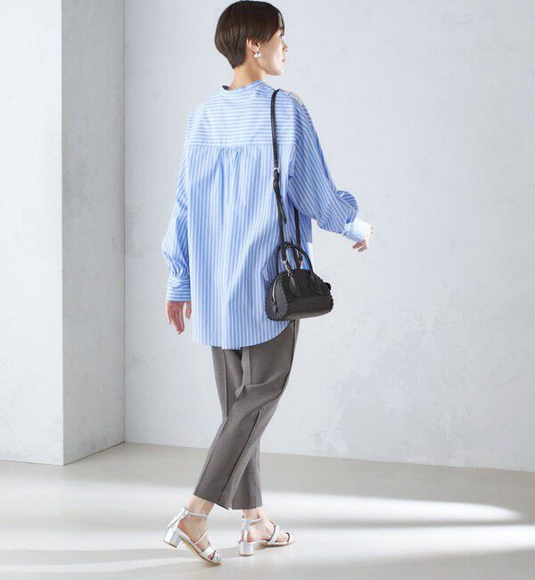 SHIPS for women「〈洗濯機可能〉サイドライン デザイン ストレッチ テーパード パンツ 24SS ◇」|その他|