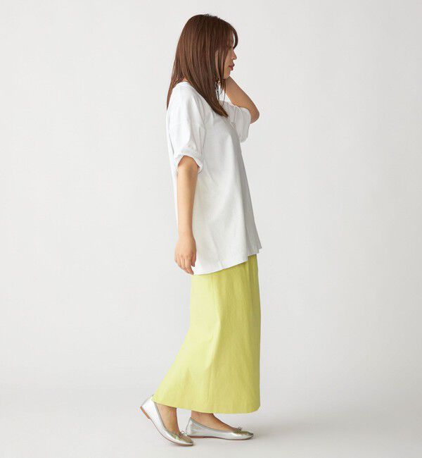 SHIPS「【WEB限定】SHIPS:〈汗染み防止加工〉ワンポイントロゴ ビッグシルエットヘビーウェイトTシャツ」|Tシャツ・カットソー|