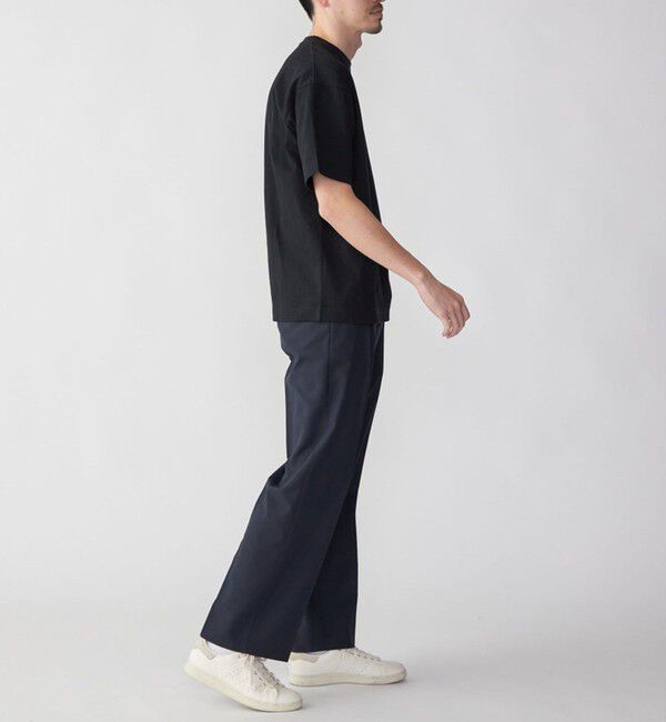 SHIPS「【WEB限定】SHIPS:〈汗染み防止加工〉ワンポイントロゴ ビッグシルエットヘビーウェイトTシャツ」|Tシャツ・カットソー|