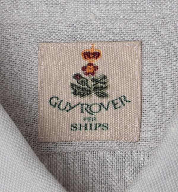 SHIPS「【SHIPS別注】GUY ROVER: リネン キャンバス サファリシャツ」|シャツ・ブラウス|
