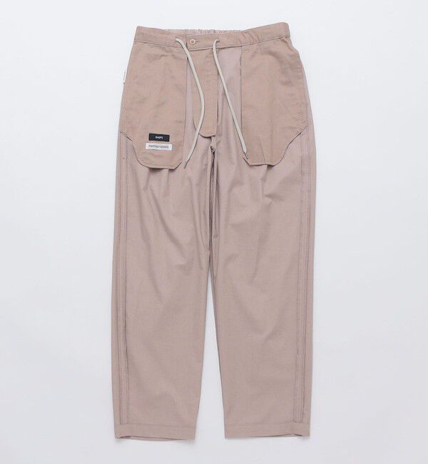 SHIPS「【SHIPS別注】FANTASTICDAYS: 2プリーツ コットン テーパードパンツ」|スラックス|