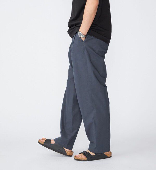 SHIPS「【SHIPS別注】FANTASTICDAYS: 2プリーツ コットン テーパードパンツ」|スラックス|