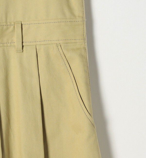 SHIPS any「SHIPS any:〈洗濯機可能〉チノ フレア ジャンパー スカート」|ジャンパースカート|