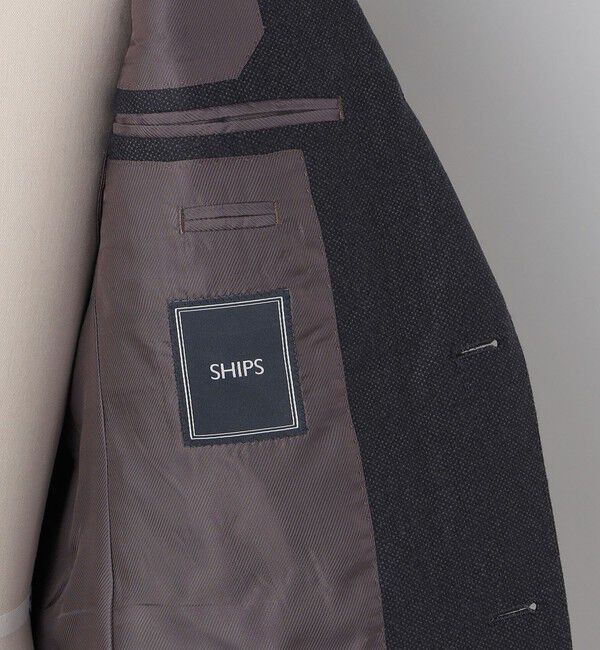 SHIPS「SHIPS: VITALE BARBERIS CANONICO 120'S ピンヘッド スーツ」|スーツ|