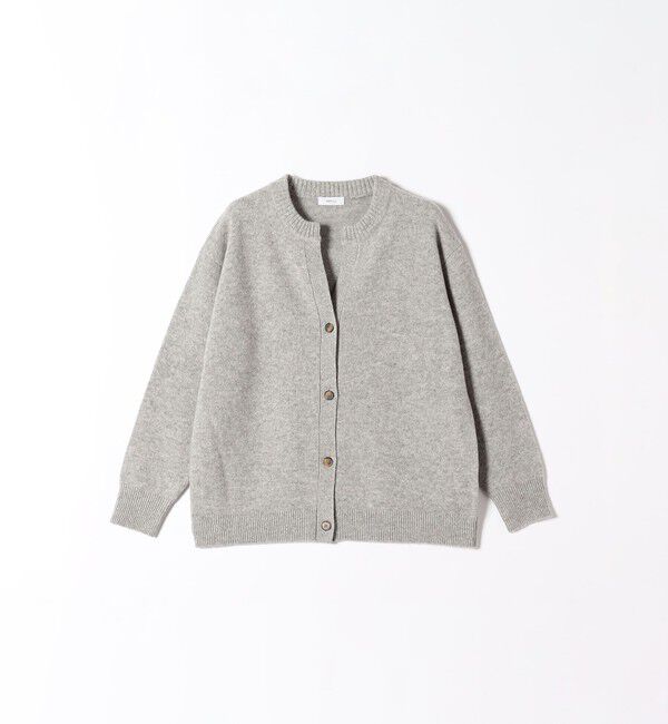 SHIPS any「SHIPS any:〈手洗い可能〉AQUA カシミヤ ミックス スキッパー カーディガン」|カーディガン|