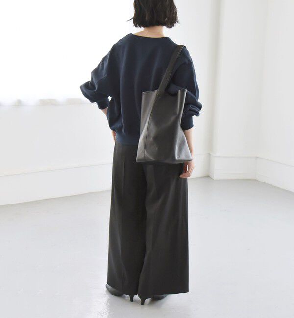 quaranciel「quaranciel:〈手洗い可能〉スパンコール テープ スウェット カーディガン」|カーディガン|