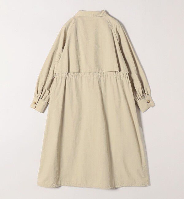 SHIPS any「SHIPS any:〈洗濯機可能〉スタンドカラー ドロスト ギャザー ロング コート」|その他|