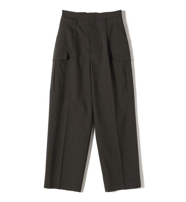 SHIPS for women「〈洗濯機可能〉ポリエステル 麻 カーゴ パンツ」|その他|