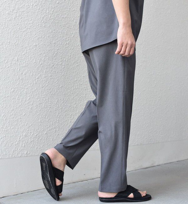 SHIPS any「SHIPS any:〈吸水速乾〉Rapidry クリース アンクル テーパード イージーパンツ(セットアップ対応)◇」|チノ|