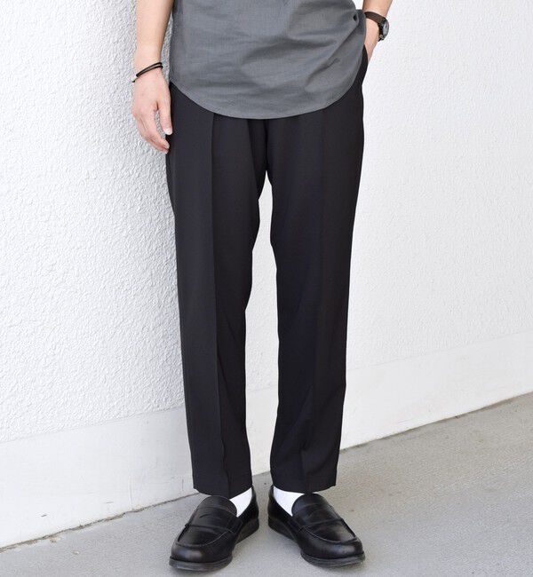 SHIPS any「SHIPS any:〈吸水速乾〉Rapidry クリース アンクル テーパード イージーパンツ(セットアップ対応)◇」|チノ|