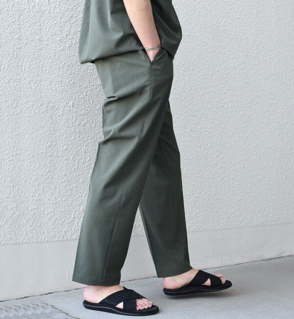 SHIPS any「SHIPS any:〈吸水速乾〉Rapidry クリース アンクル テーパード イージーパンツ(セットアップ対応)◇」|チノ|