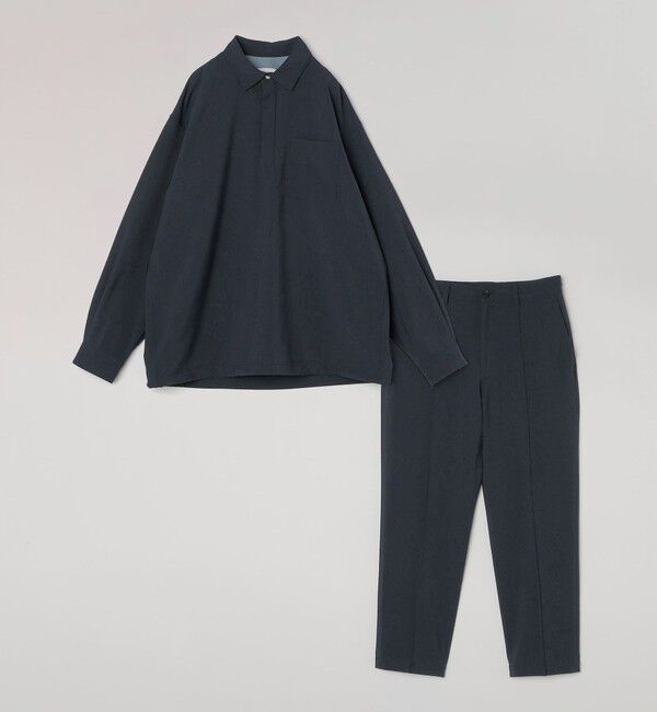 SHIPS any「SHIPS any:〈吸水速乾〉Rapidry クリース アンクル テーパード イージーパンツ(セットアップ対応)◇」|チノ|