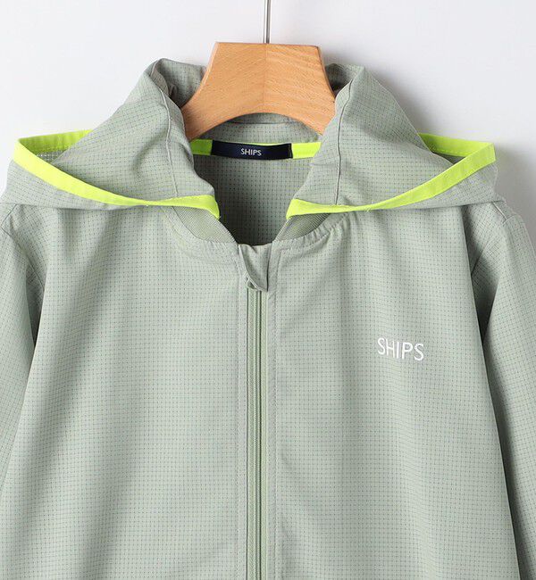 SHIPS KIDS「SHIPS KIDS:80～90cm /〈UVカット〉ジップ パーカー」|パーカー|