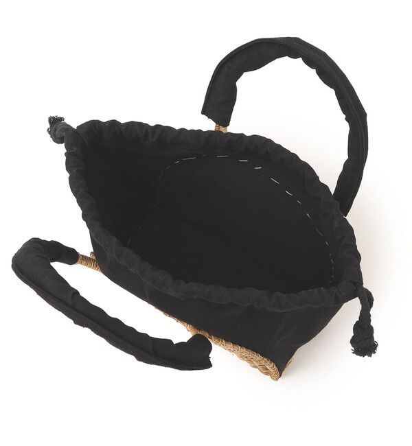 SHIPS any「TARANGO: ハーフ ラウンド カゴ バッグ」|かごバッグ|