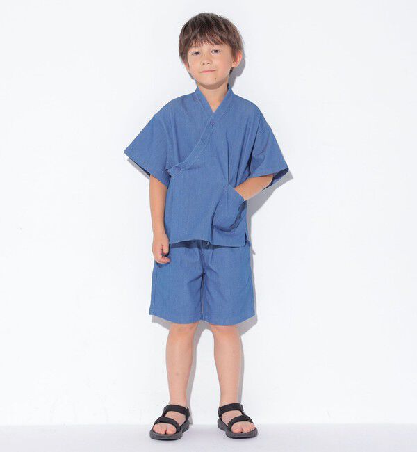SHIPS KIDS「SHIPS KIDS:100～130cm / デニム 甚平」|その他|