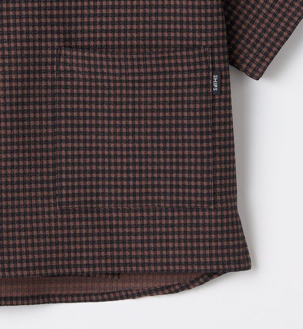 SHIPS KIDS「SHIPS KIDS:90cm /〈吸水速乾/UVカット〉チェック 甚平」|その他|