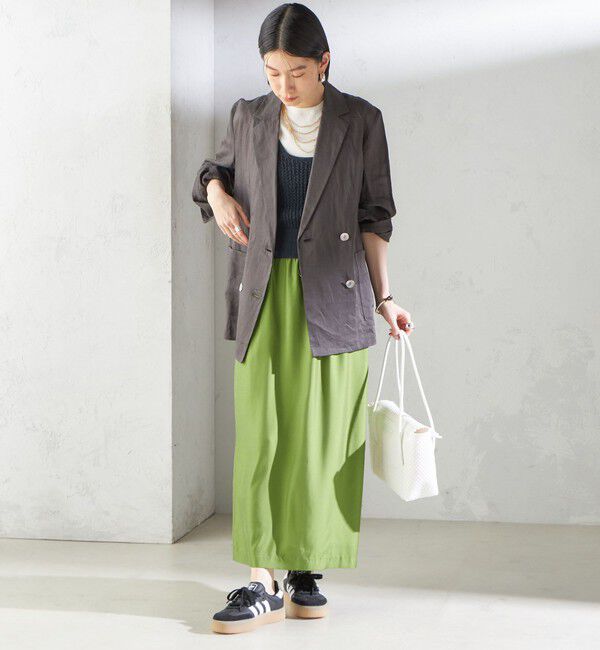 SHIPS for women「【SHIPS別注】Diminutivo:フタ付き メルカドバッグ」|かごバッグ|