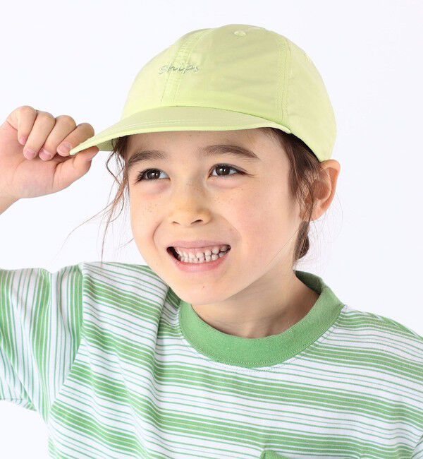 SHIPS KIDS「SHIPS KIDS:バッグコード ロゴ キャップ」|キャップ・キャスケット|