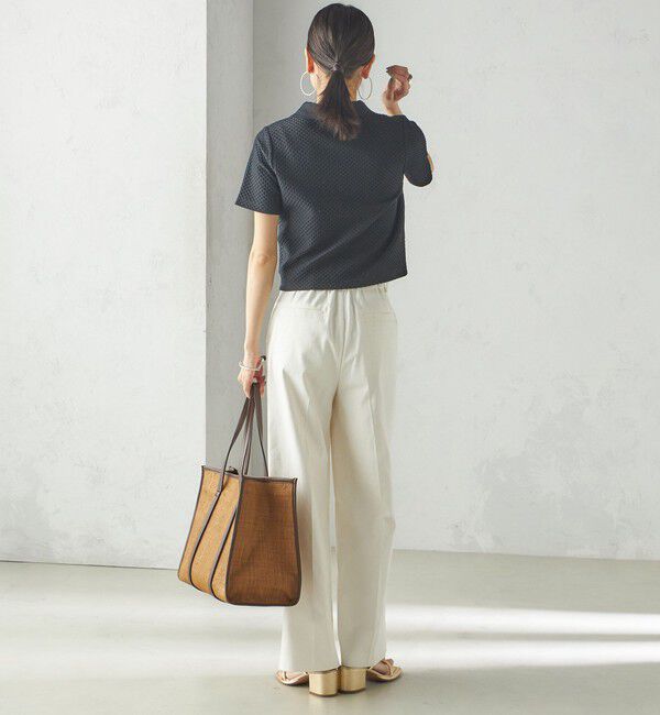 SHIPS for women「小泉里子コラボ:ラフィア トート バッグ」|トートバッグ|