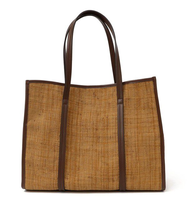 SHIPS for women「小泉里子コラボ:ラフィア トート バッグ」|トートバッグ|