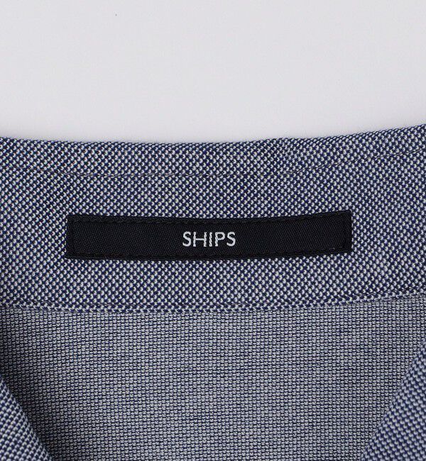 SHIPS「SHIPS: 〈吸水速乾〉COOLMAX(R) ピケ ワイドカラー ポロシャツ」|ポロシャツ|