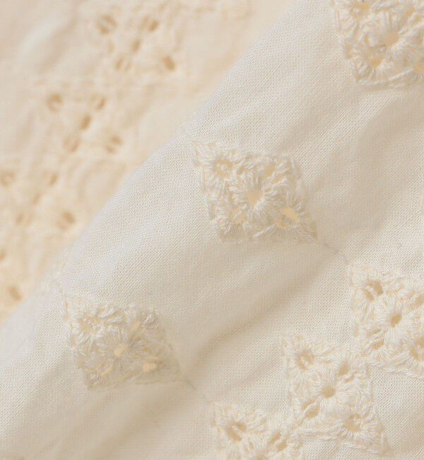 SHIPS「SHIPS: エンブロイダリー オープンカラー ロングスリーブ シャツ」|シャツ・ブラウス|