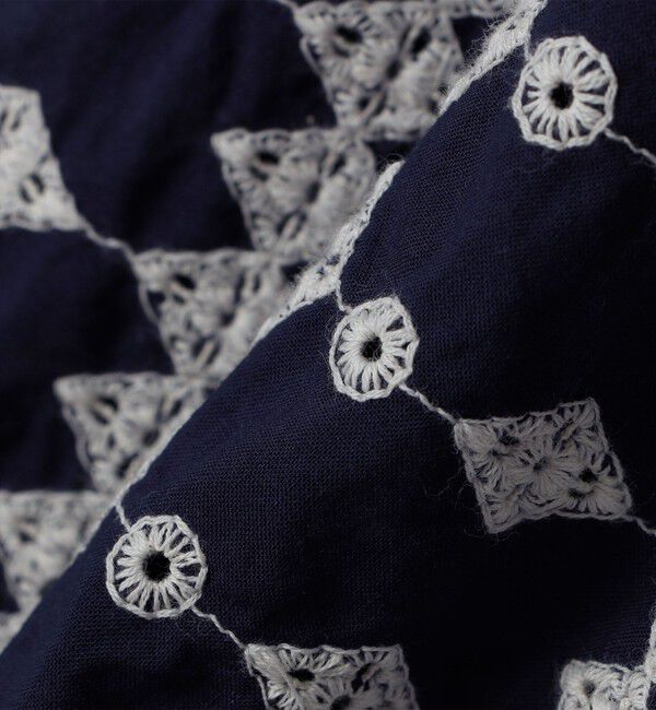 SHIPS「SHIPS: エンブロイダリー オープンカラー ロングスリーブ シャツ」|シャツ・ブラウス|