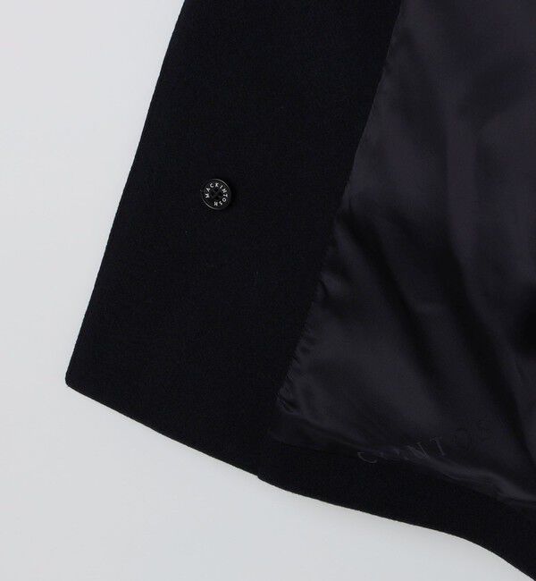 SHIPS「MACKINTOSH: HUMBIE SL メルトン コート」|ピーコート|