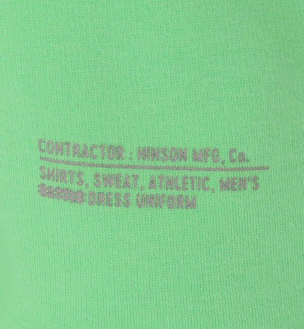 SHIPS any「【SHIPS any別注】HINSON: 裏起毛 フリース ワンポイント ラグラン スウェット◇」|スウェット・ジャージ|