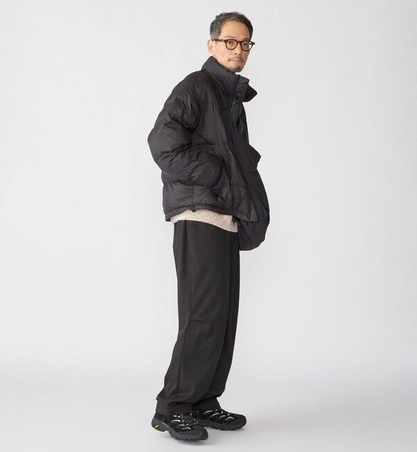 SHIPS「SHIPS: 〈手洗い可能〉ライトナイロン パデッド スタンド ブルゾン」|ダウン|