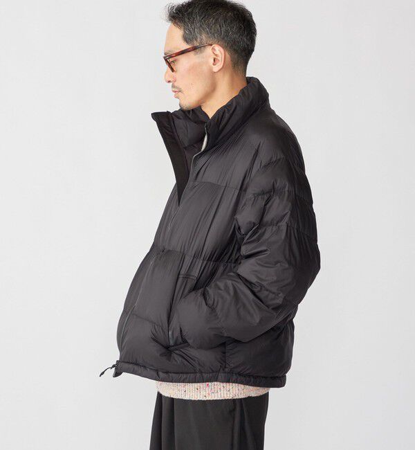 SHIPS「SHIPS: 〈手洗い可能〉ライトナイロン パデッド スタンド ブルゾン」|ダウン|