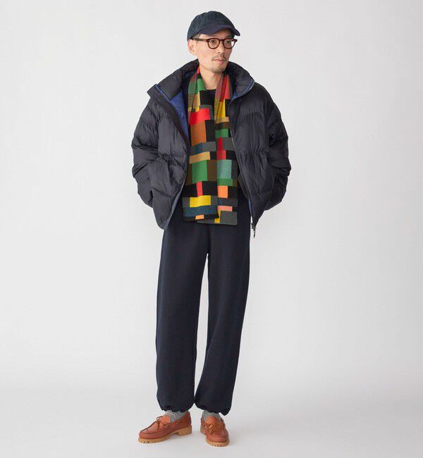 SHIPS「SHIPS: 〈手洗い可能〉ライトナイロン パデッド スタンド ブルゾン」|ダウン|