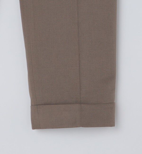 SHIPS「【SHIPS別注】Errico Formicola: VITO コットン ソリッド スラックス」|スラックス|