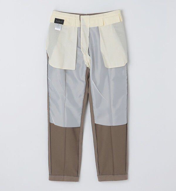 SHIPS「【SHIPS別注】Errico Formicola: VITO コットン ソリッド スラックス」|スラックス|